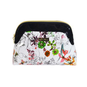 漆面印花鏡面PVC防水收納化妝包  韓版女式旅行便攜收納化妝包